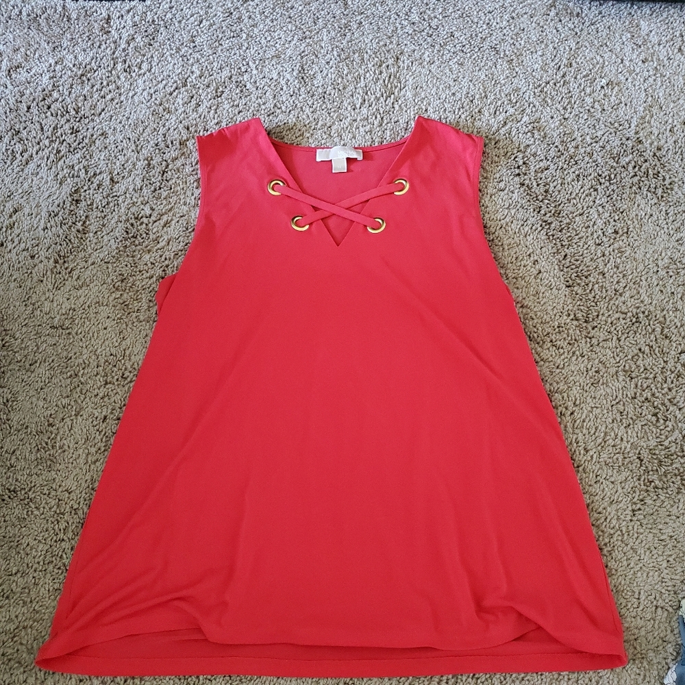 Coral Michael Kors XL Blouse